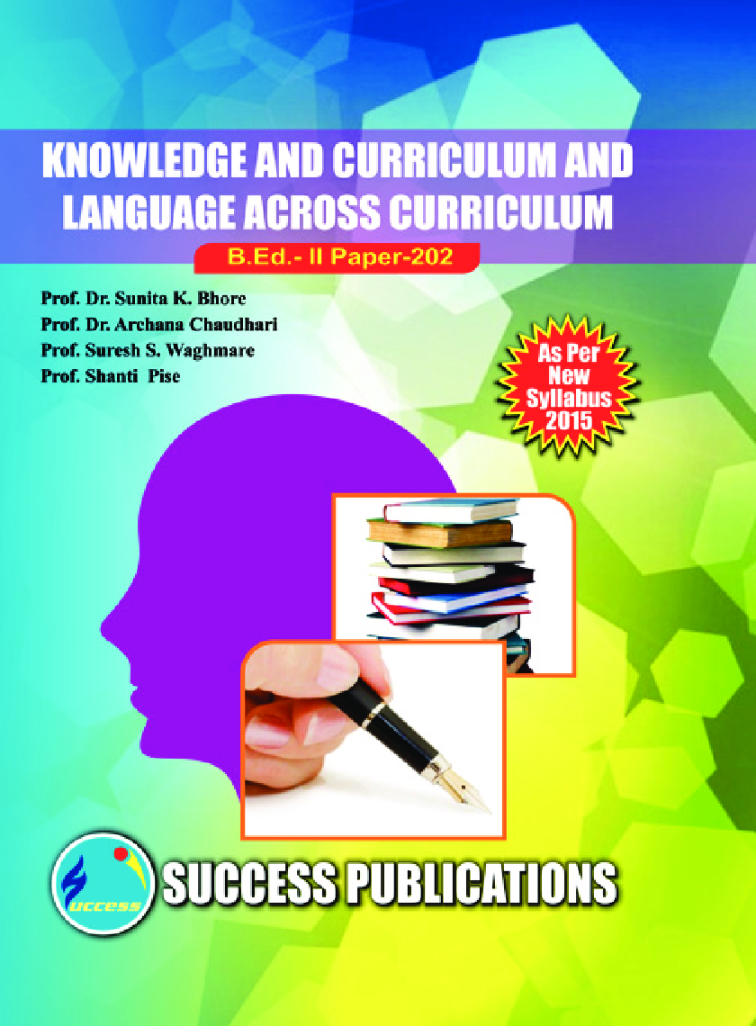 Knowledge And Curriculum And Language Across The Curriculum - Page 1