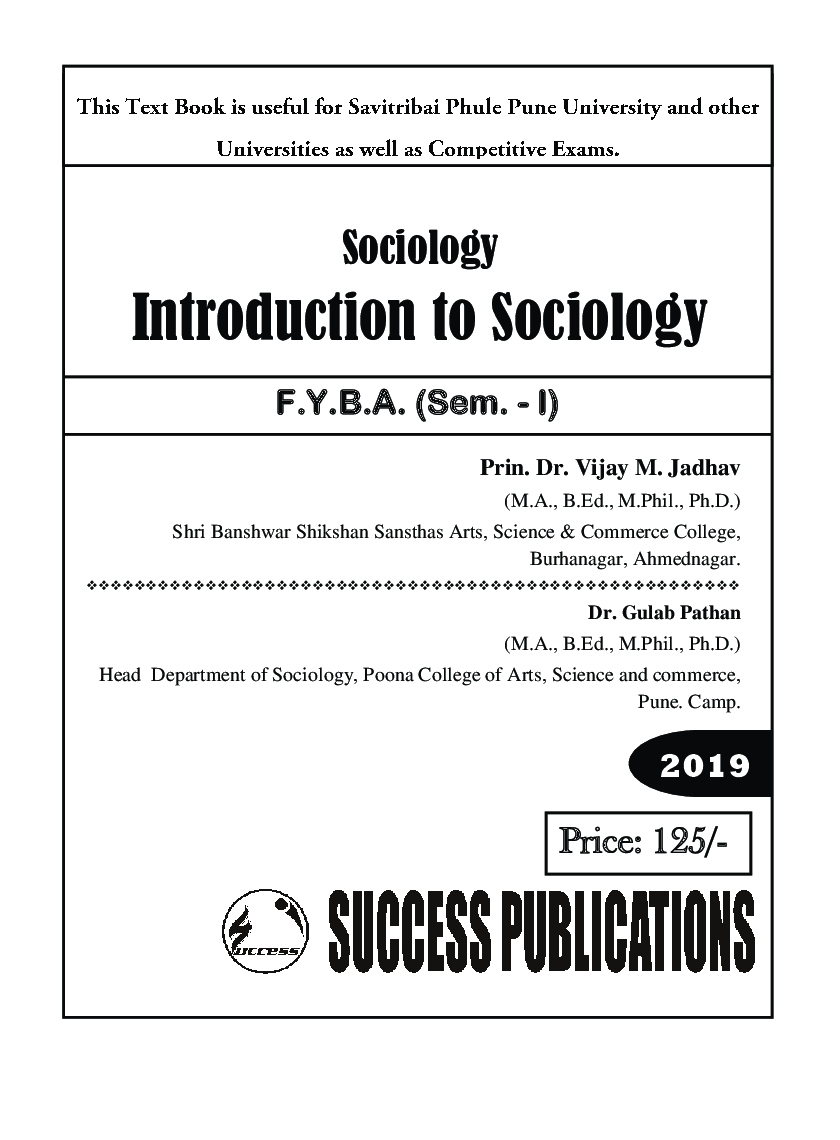 Introduction To Sociology - Page 2