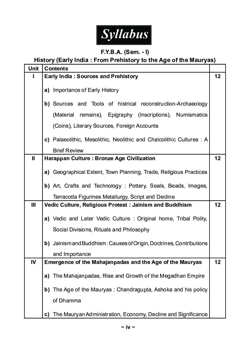 इतिहास प्रारंभिक भारत: प्रागैतिहासिक काळ ते मौर्यकाळ - Page 5