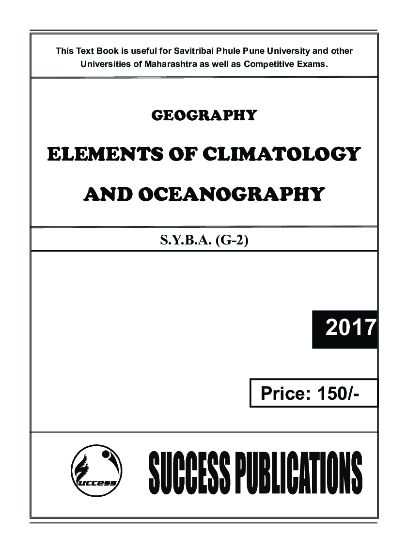Geography Elements Of Climatology And Oceanography - Page 2