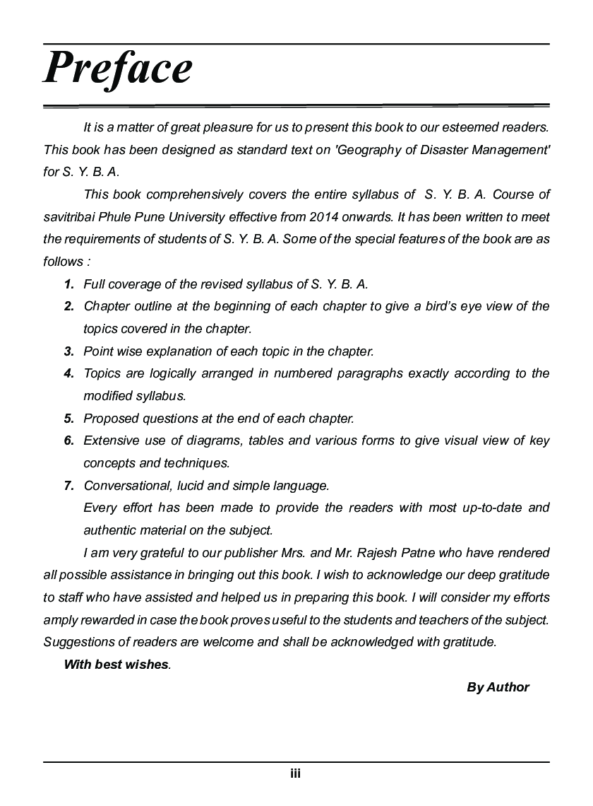 Geography (Geography Of Disaster Management) - Page 4