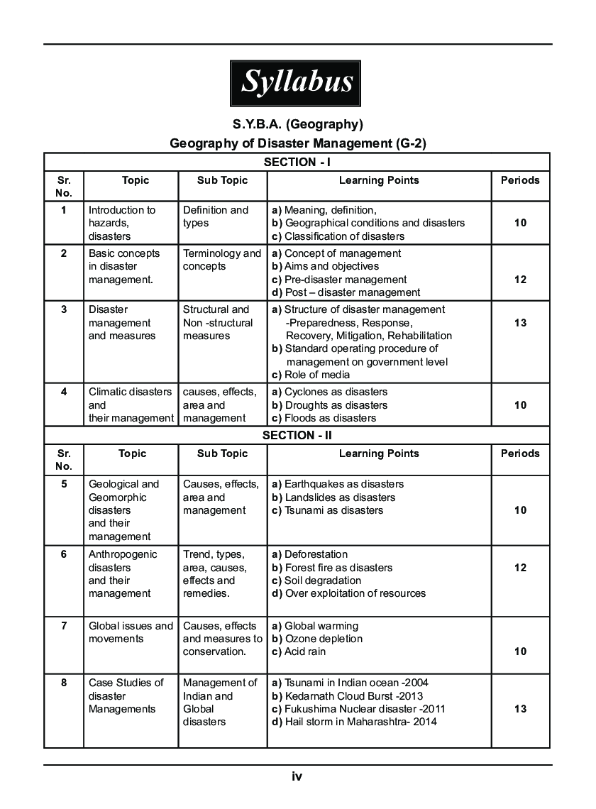 Geography (Geography Of Disaster Management) - Page 5