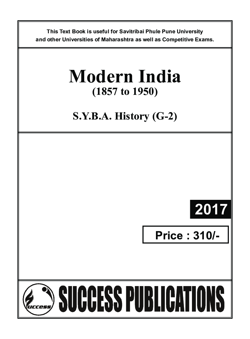 Modern India (1857 To 1950) - Page 2