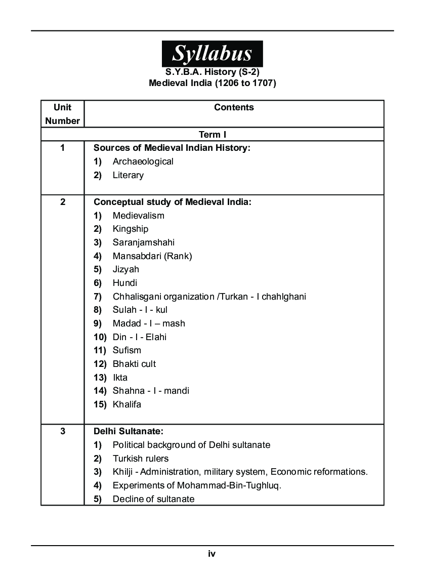 Medieval India (1206 To 1707) - Page 5