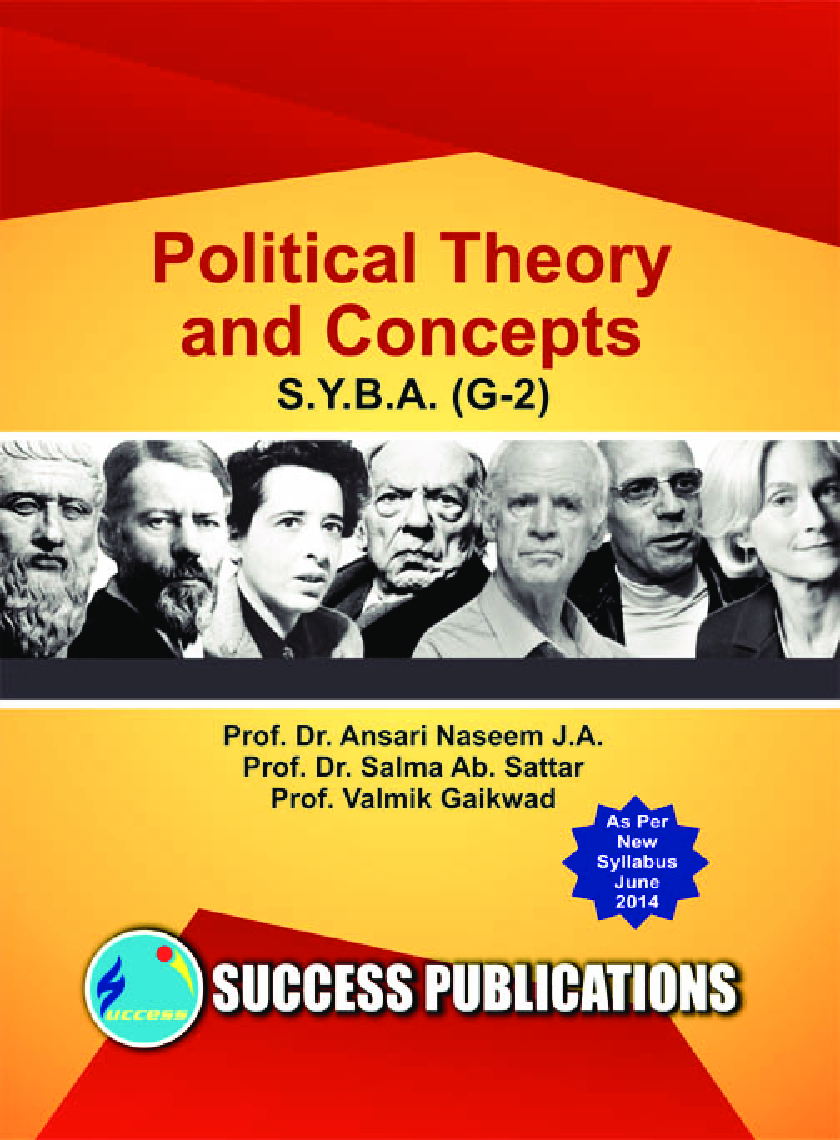 Political Theory And Concepts - Page 1
