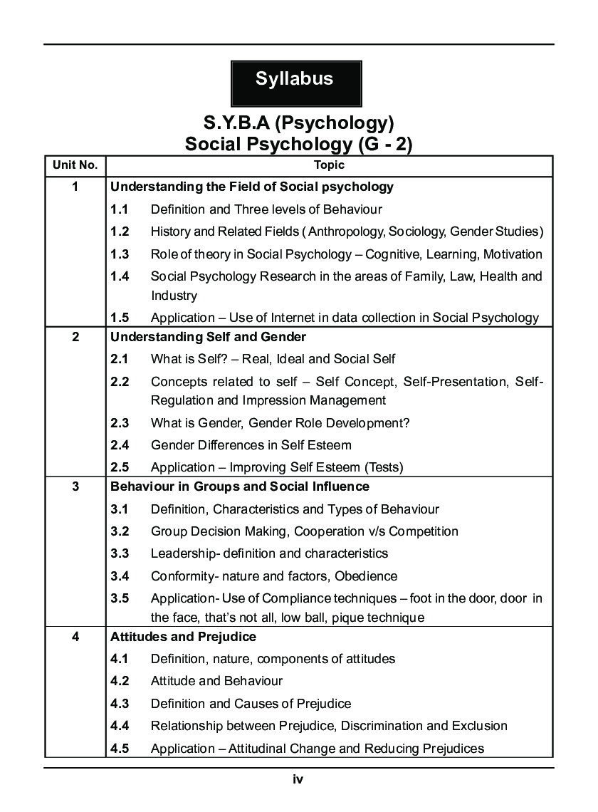 Psychology (Social Psychology) - Page 5
