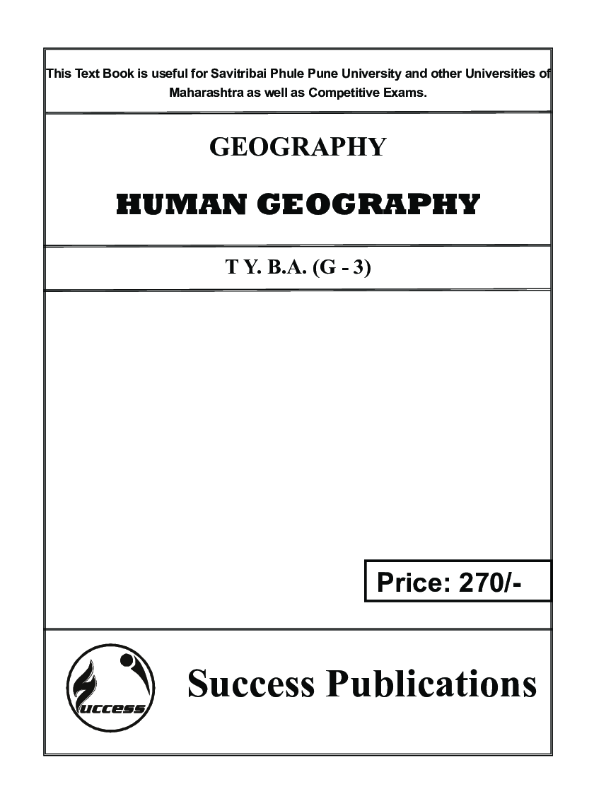 Geography (Human Geography) - Page 2