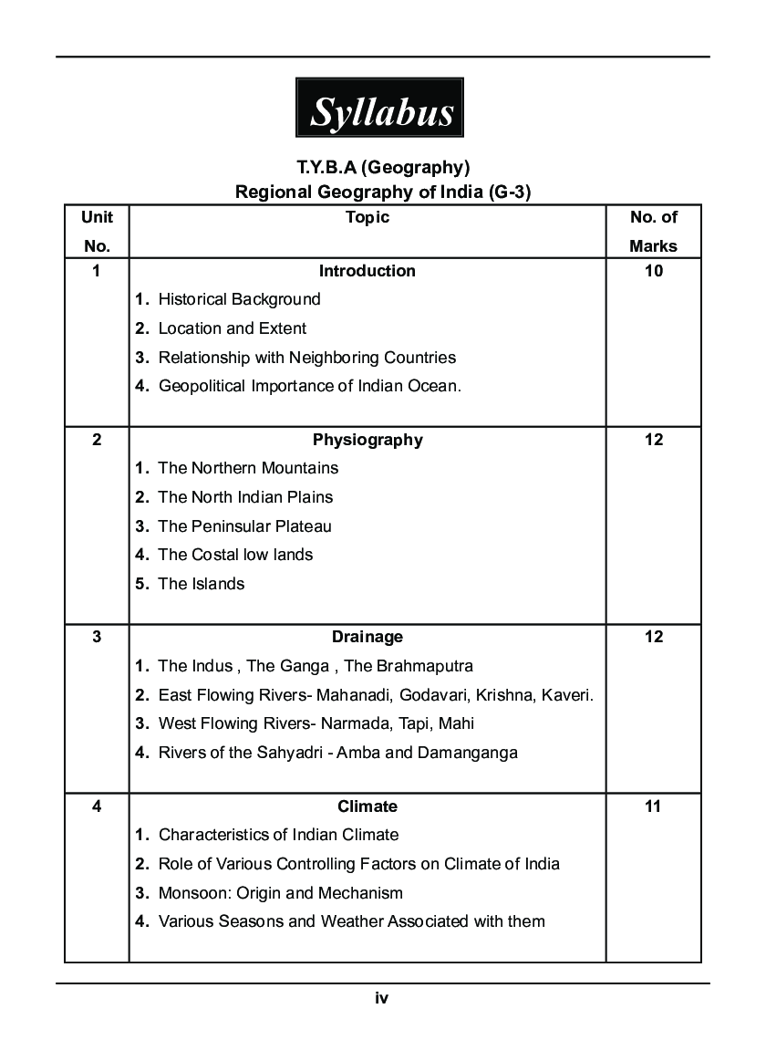 Geography (Regional Geography Of India) - Page 5