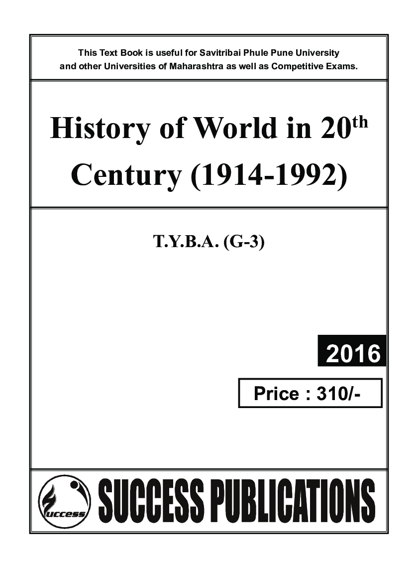 History Of The World In 20th Century (1914-1992) - Page 2