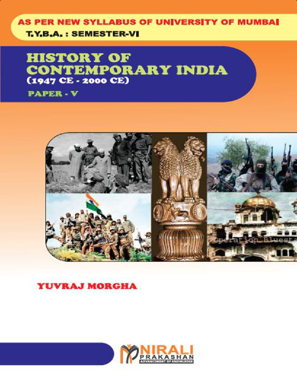 History Of Contemporary India - Page 1
