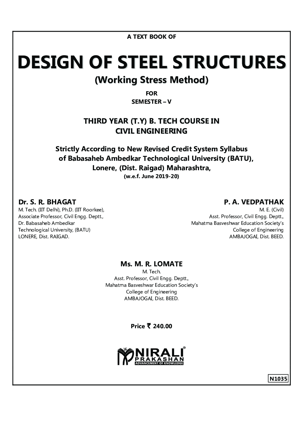 Design Of Steel Structures (Working Stress Method) - Page 2