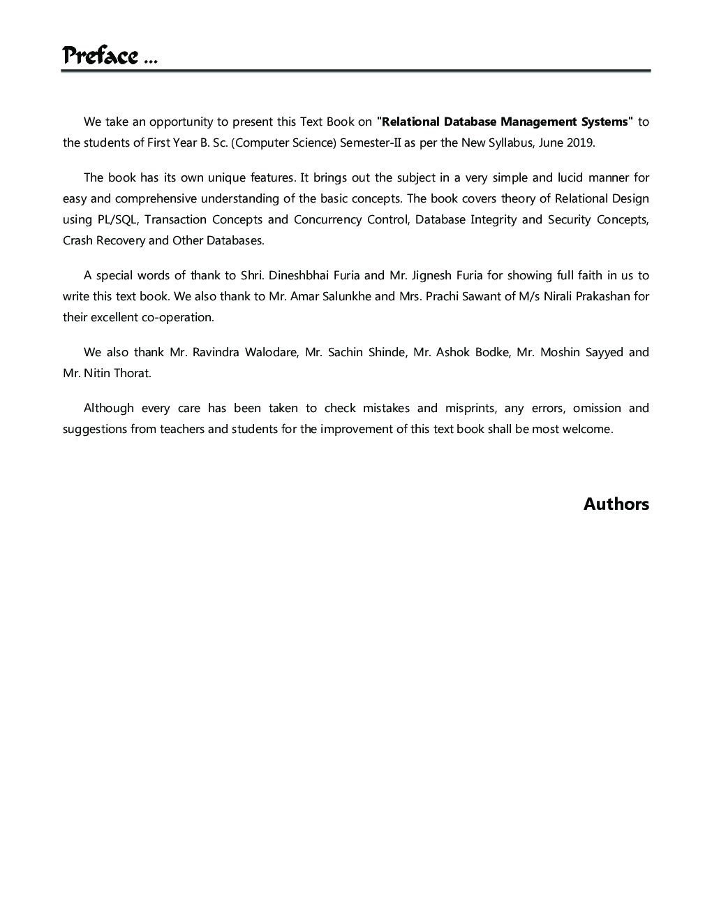 Relational Database Management Systems - Page 4