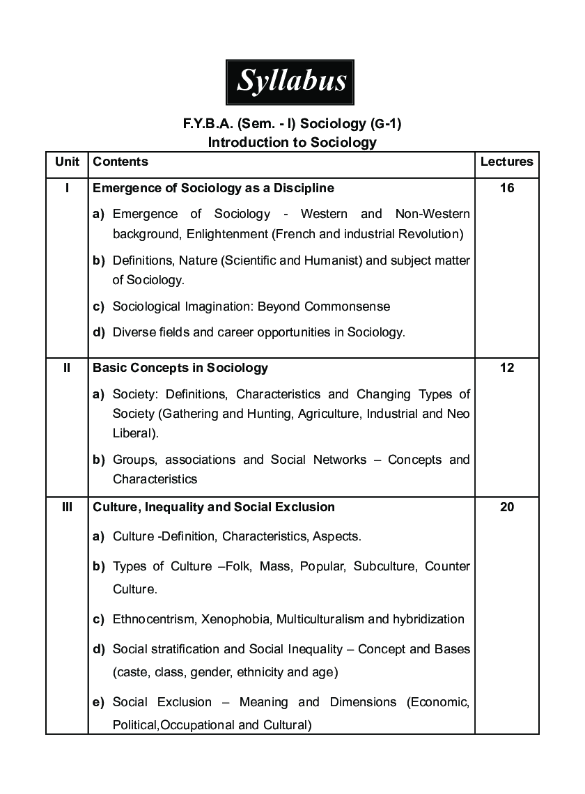 समाजशास्त्र (समाजशास्त्राची ओलख) - Page 4