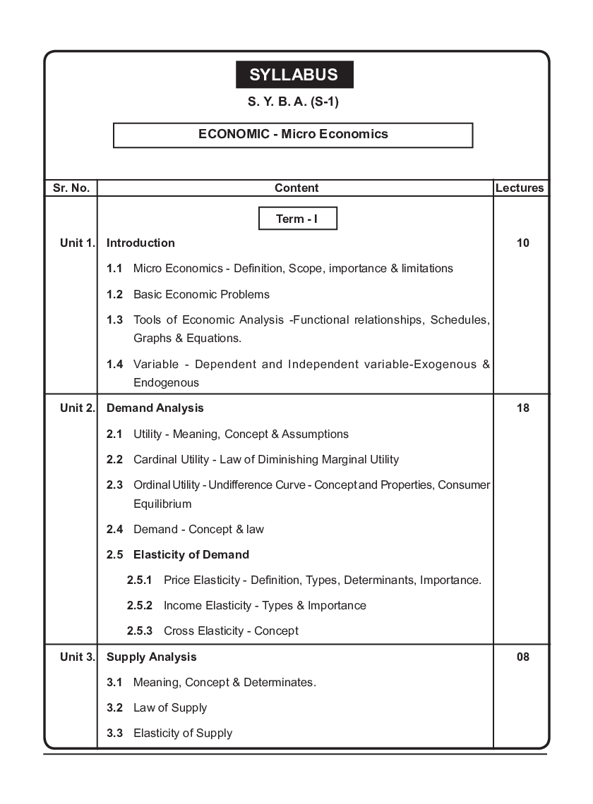 अर्थशास्त्र (सूक्ष्म अर्थशास्त्र) - Page 5
