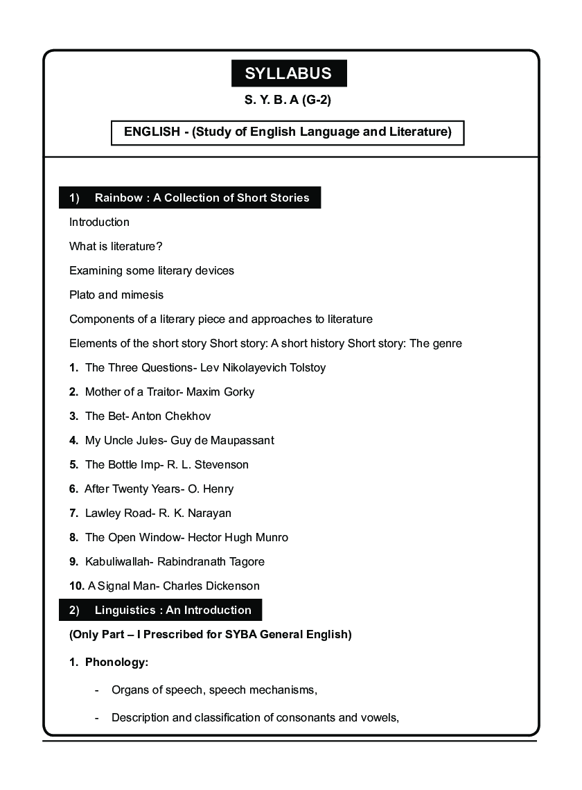English (Study Of English Language & Literature) - Page 5