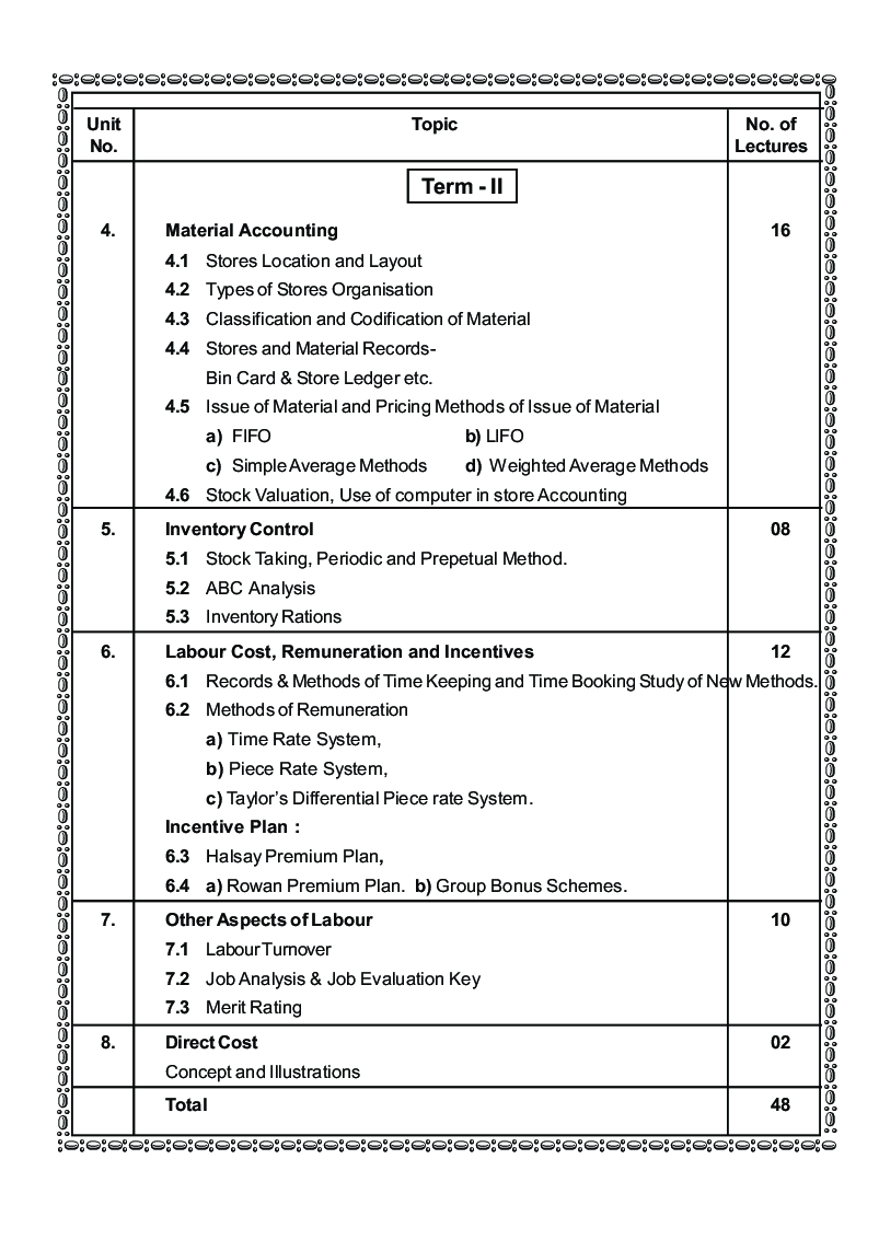 Cost And Works Accounting - I - Page 5