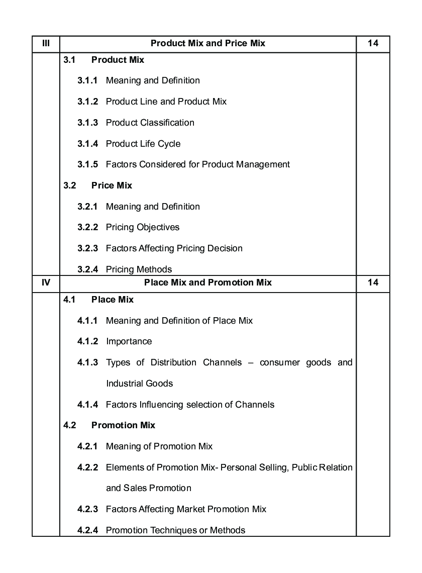 Marketing & Salesmanship (Fundamentals of Marketing - I) - Page 5