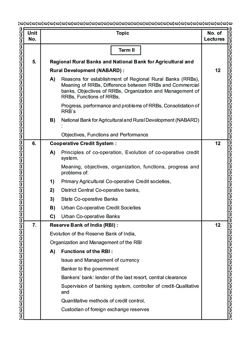 बँक वव्यवसाई अणि वित्तपुरवठा (बँक व्यवसाय प्रणाली - १) - Page 5