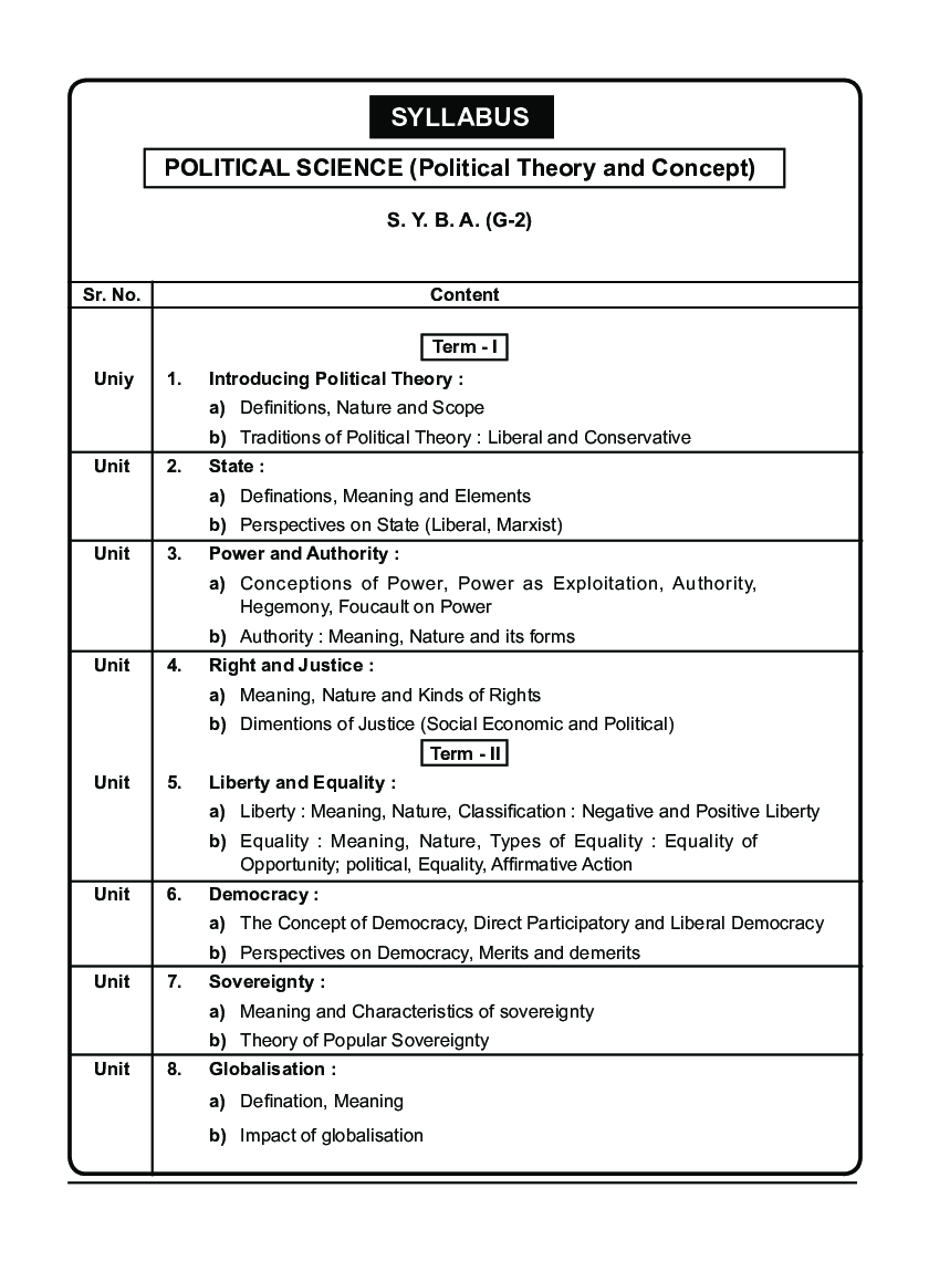 राज्यशास्त्र (राजकीय सिद्धांत आणि संकल्पना) - Page 5