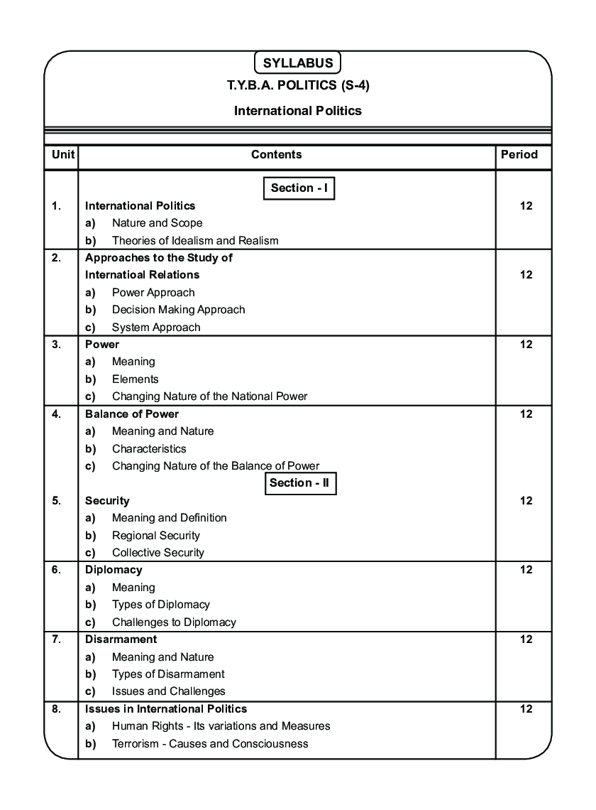 राज्यशास्त्र (आंतरराष्ट्रीय राजकारण) - Page 4