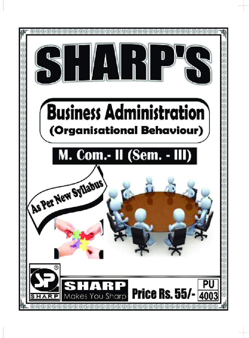 Business Administration (Organisational Behaviour) - Page 1