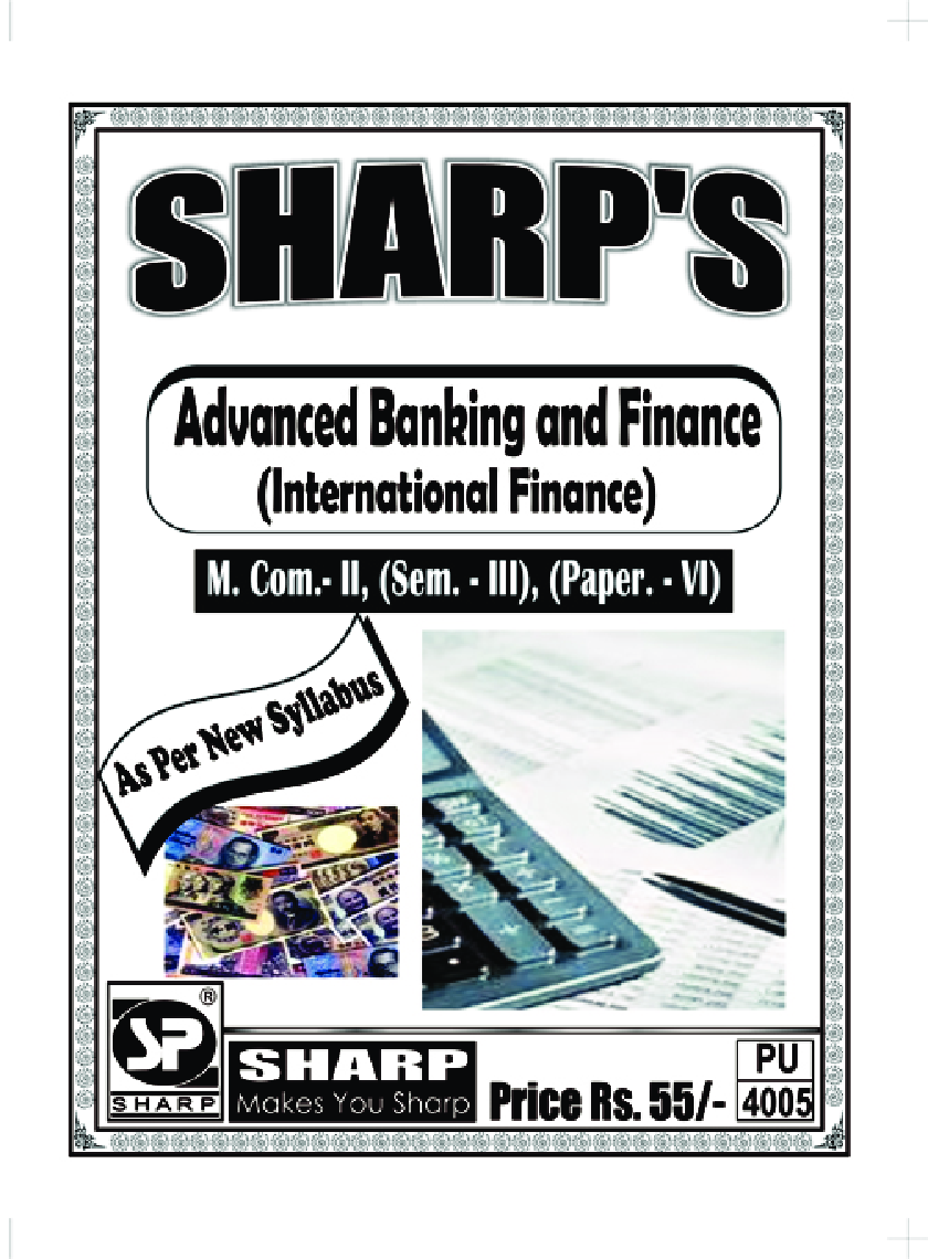 Advanced Banking And Finance (International Finance) - Page 1