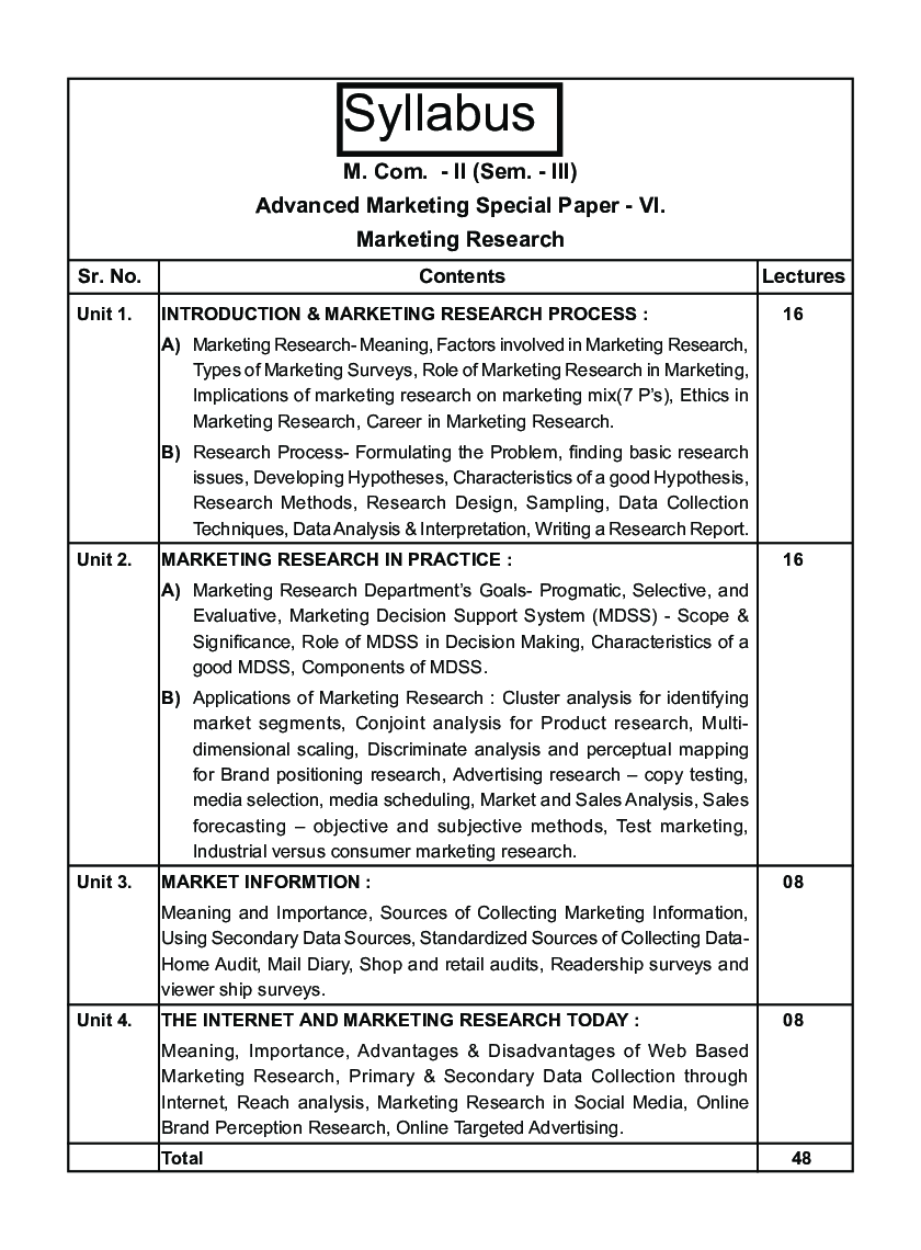 Advanced Marketing (Marketing Research) - Page 4