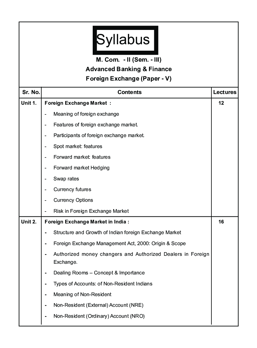 Advanced Banking And Finance (Foreign Exchange) - Page 4