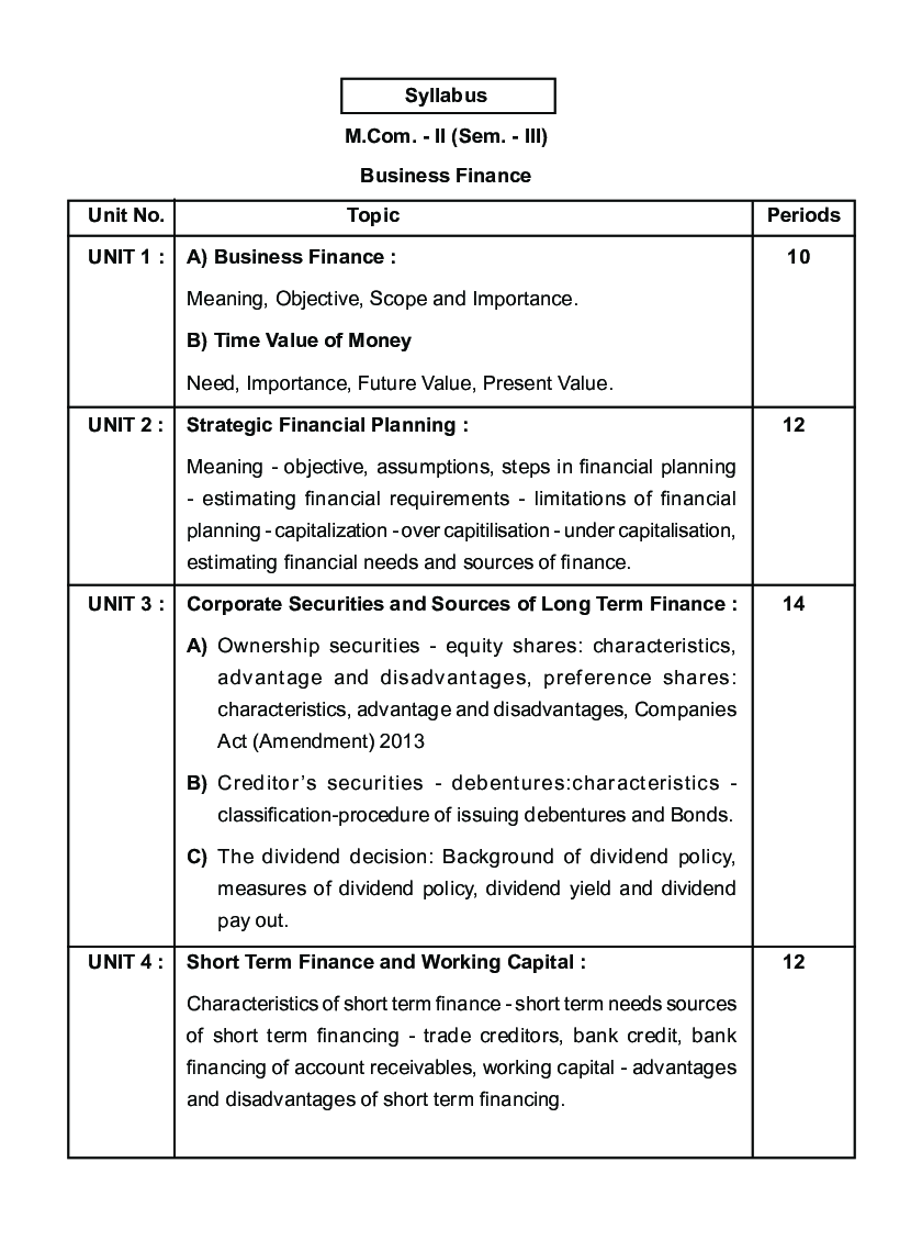 Business Finance - Page 4