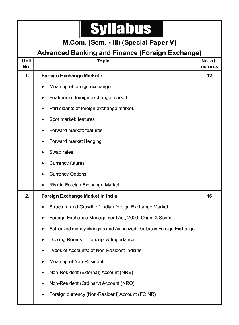 बँक व्यवसाय आणि वित्तपुखठा (परकीय चलन) - Page 5