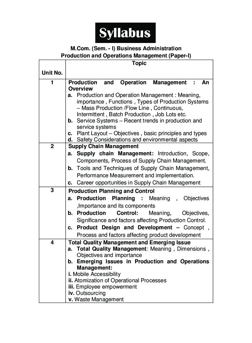 Business Administration Production And Operations Management - Page 4