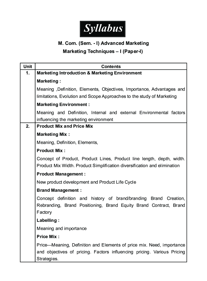 प्रगत विपणन (विपणन तंत्रे) - Page 4