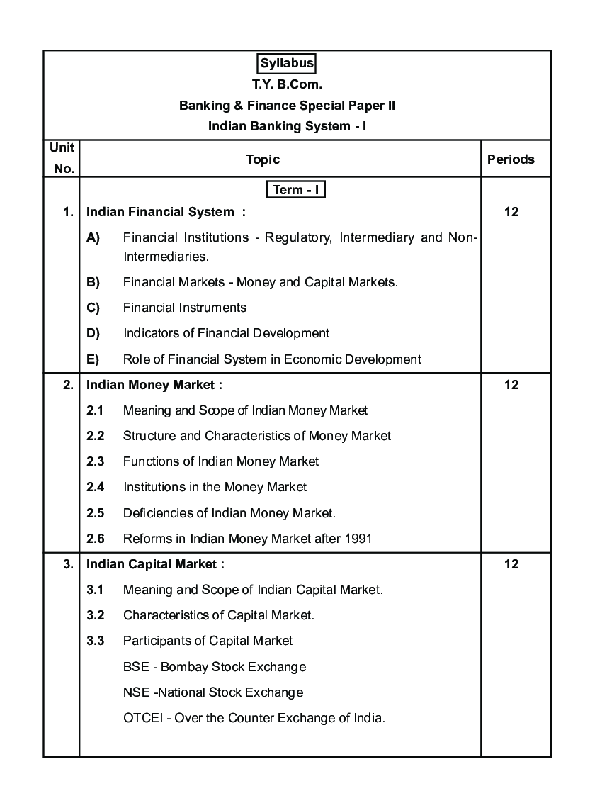बँक वव्यवसाई अणि वित्त पुरवठा - II - Page 5