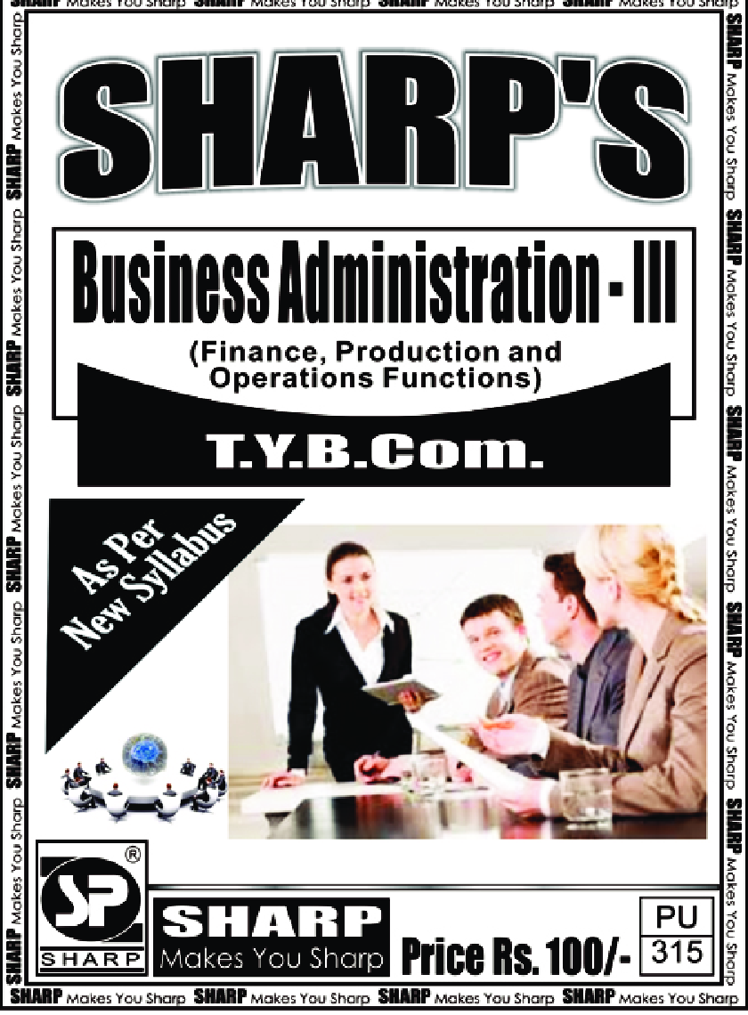 Business Administration - III - Page 1