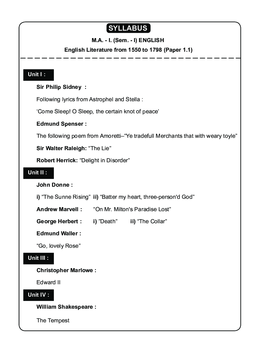 English (English Literature From 1550 To 1798) - Page 4