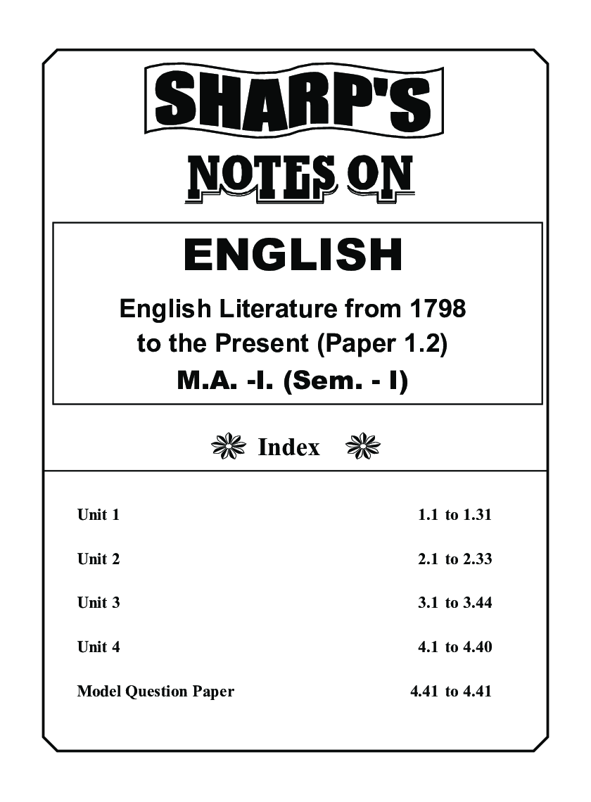 English (English Literature From 1798 To The Present) - Page 5