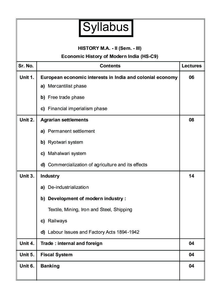 इतिहास (आधुनिक भारतचा आर्थिक इतिहास) - Page 5