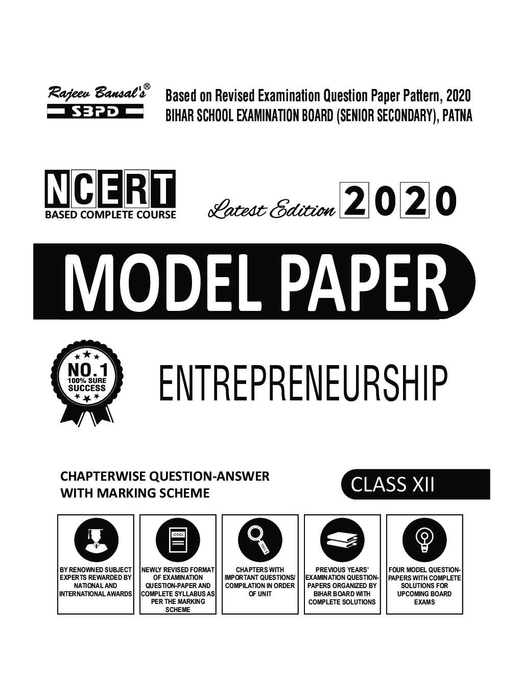 Model Paper BSE Board Chapterwise Question Answer For Class XII Entrepreneurship (For 2020 Exam) - Page 3