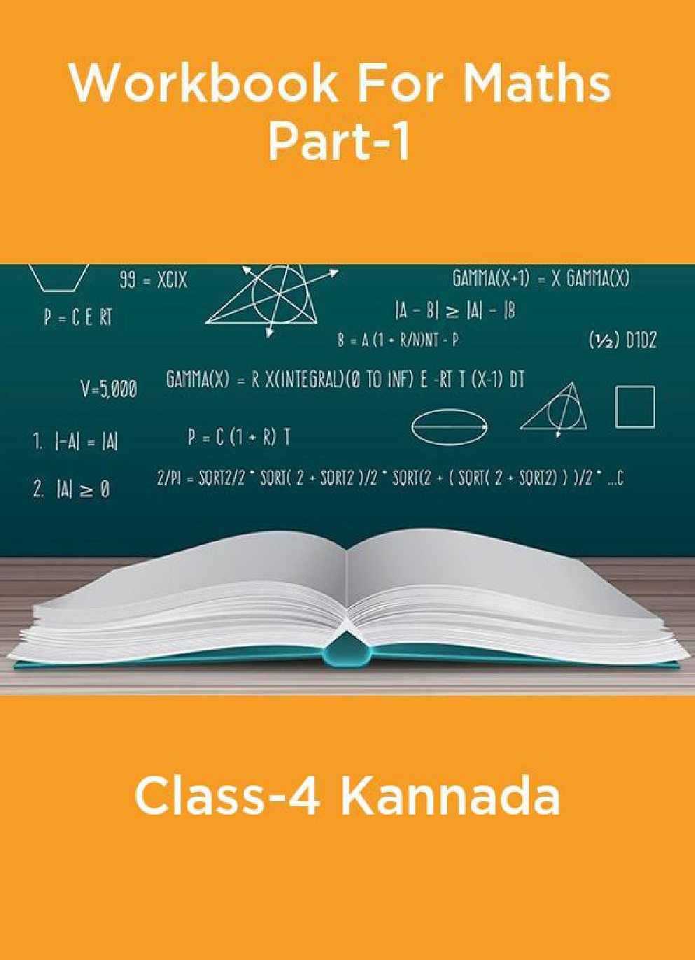 Workbook For Maths Part-1 Class-4 Kannada - Page 1