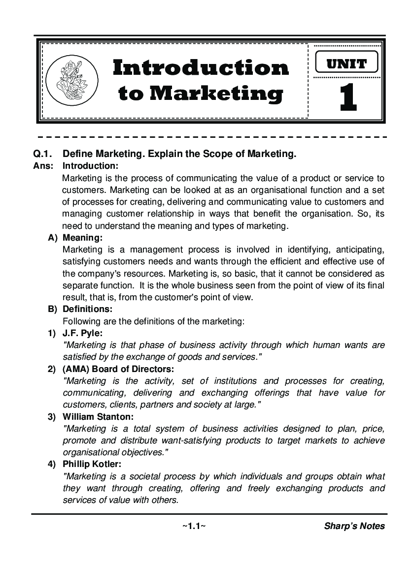 Basics Of Marketing - Page 5