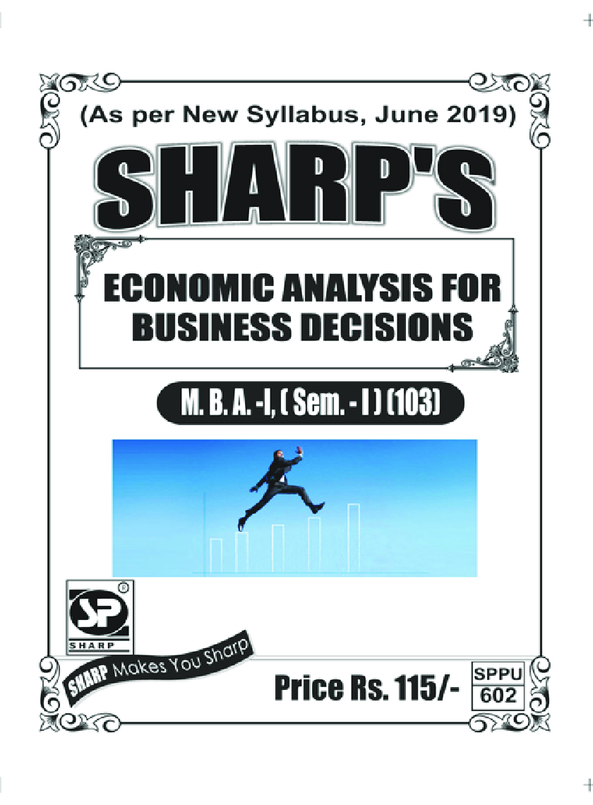 Economic Analysis For Business Decisions - Page 1