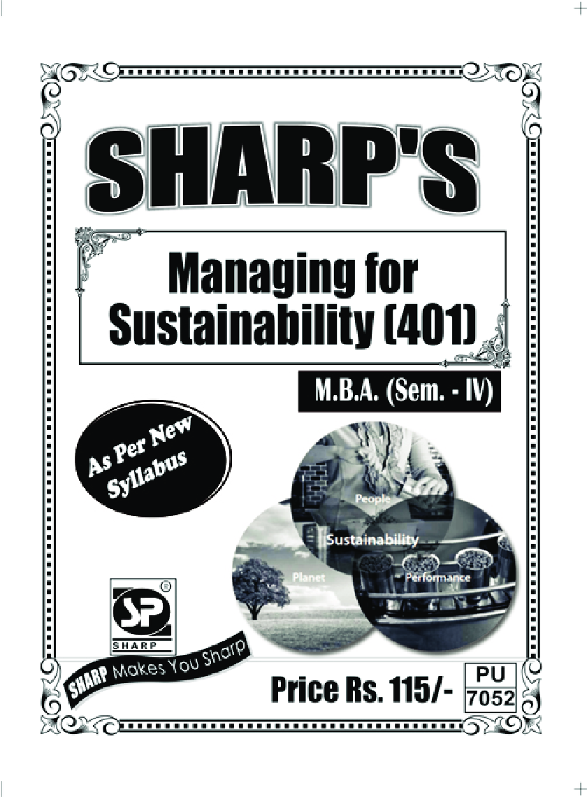 Managing For Sustainability - Page 1