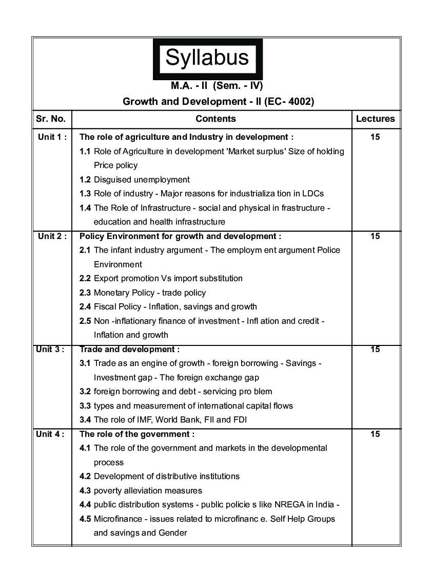 अर्थशास्त्र वृद्धि आणि विकास - II - Page 5