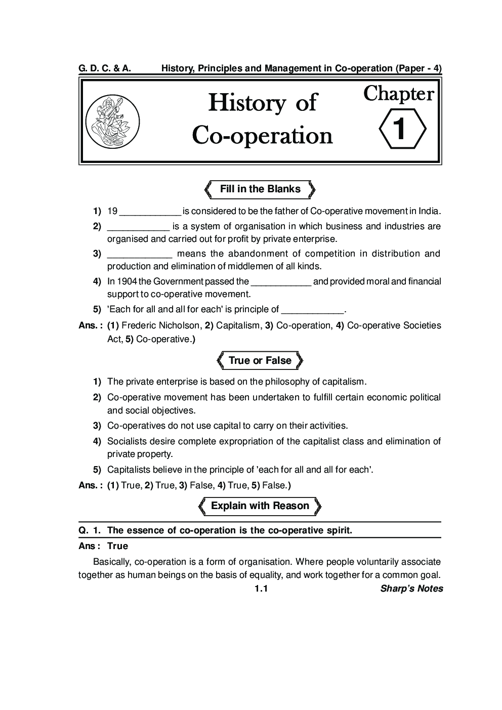 History, Principles And Management In Co-Operation - Page 5
