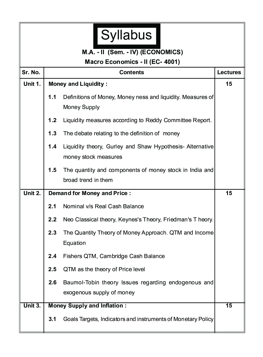 अर्थशास्त्र (समग्रलक्षी अर्थशास्त्र - II) - Page 5