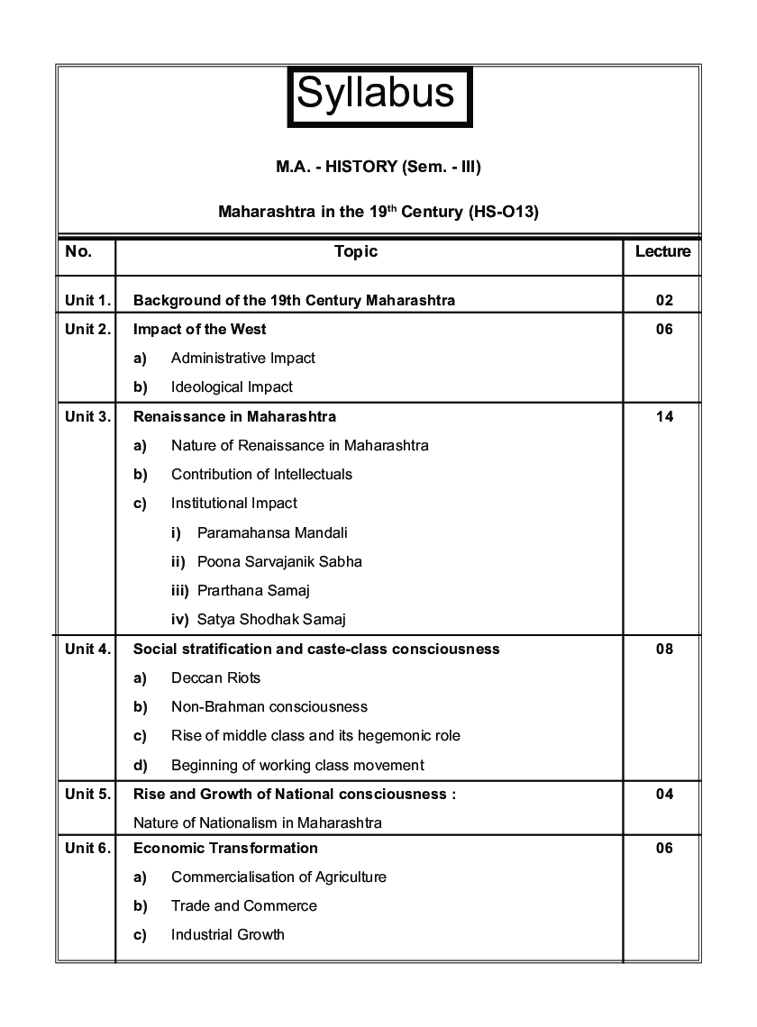 इतिहास (१९ व्या शतकातील महाराष्ट्र) - Page 5