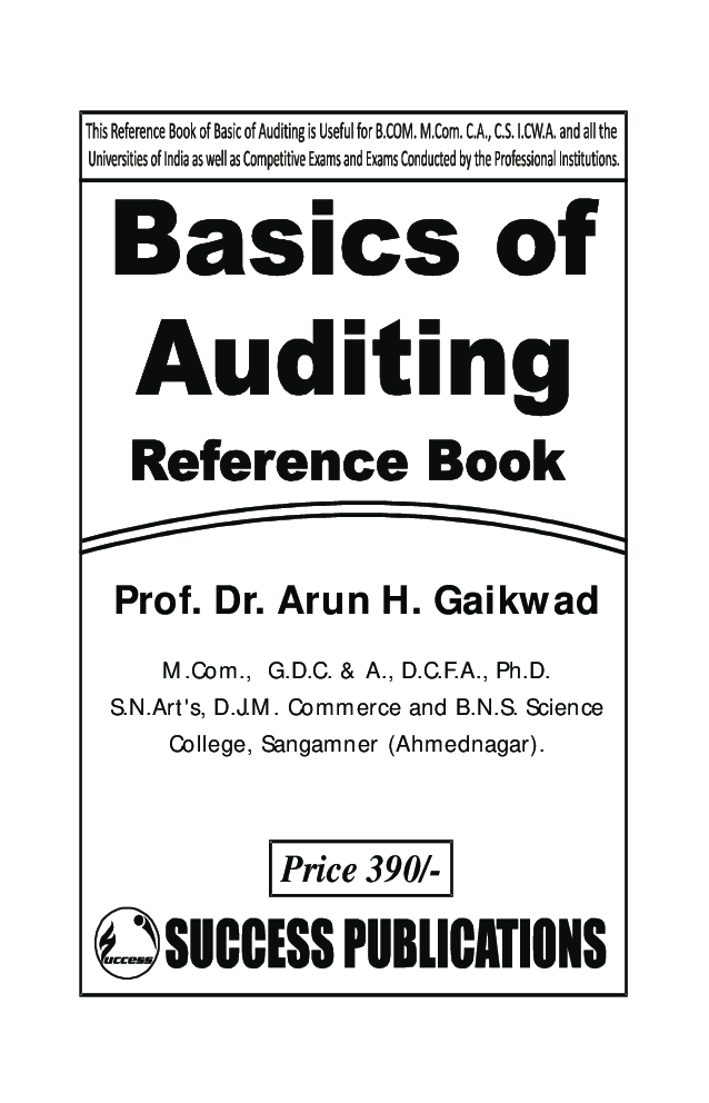 Basics Of Auditing - Page 2