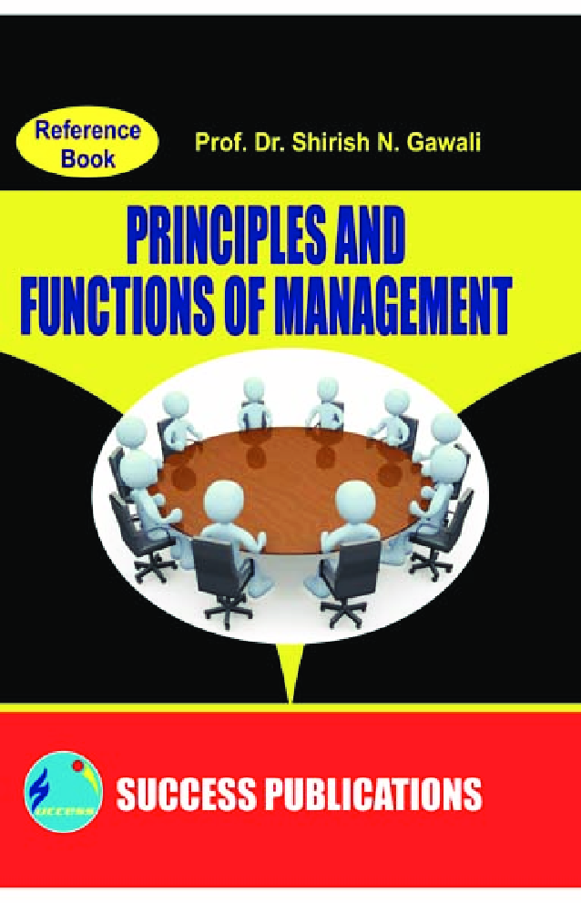 Principle & Functions Of Management - Page 1