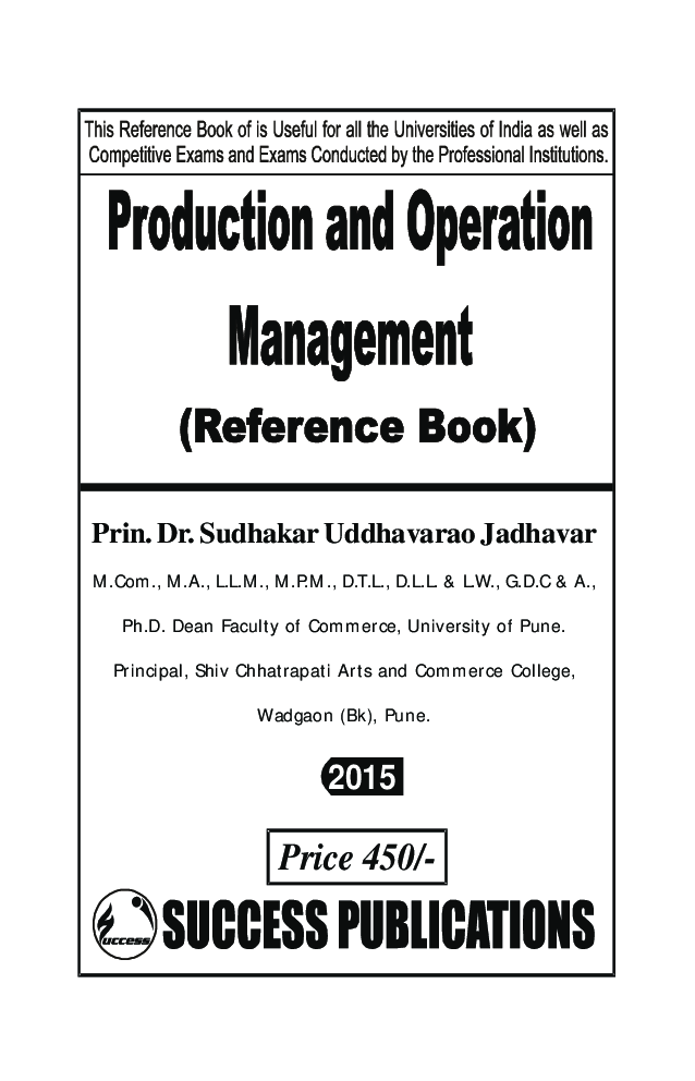 Production And Operation Management - Page 2