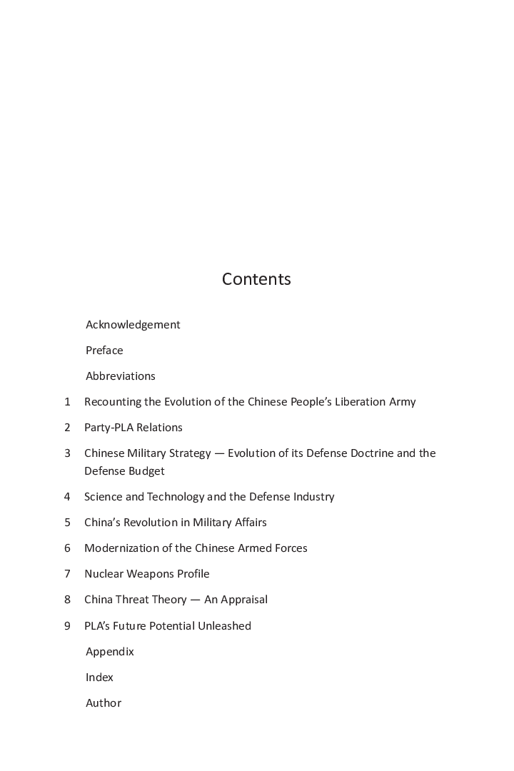 Modernisation Of The Chinese PLA: From Massed Militia To Force Projection - Page 5
